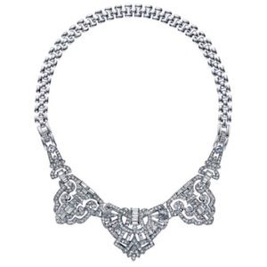 Art Deco Convertible Statement Necklace Brand New!